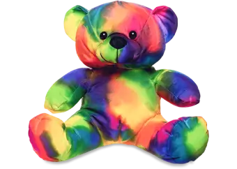 Make A Tie-Dye Teddy Bear
